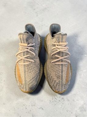 Yeezy Boost 350 V2 Tan & Cream Primeknit Sneakers